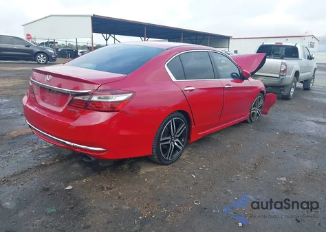 2017 Honda Accord Sport из США, поврежденный, VIN 1HGCR2F50HA047666